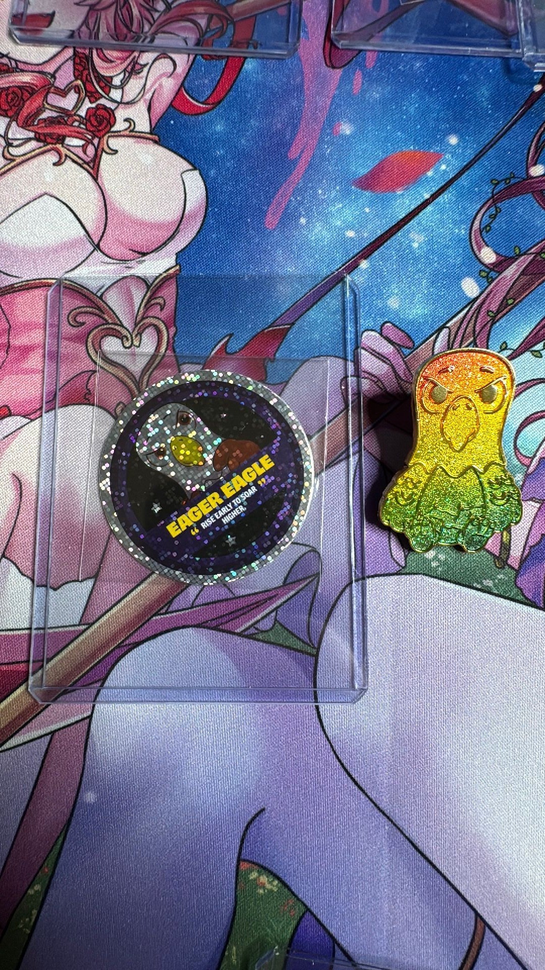 VeeFriends New Year New You Mystery Collection Pin: Rainbow - Eager Eagle /199