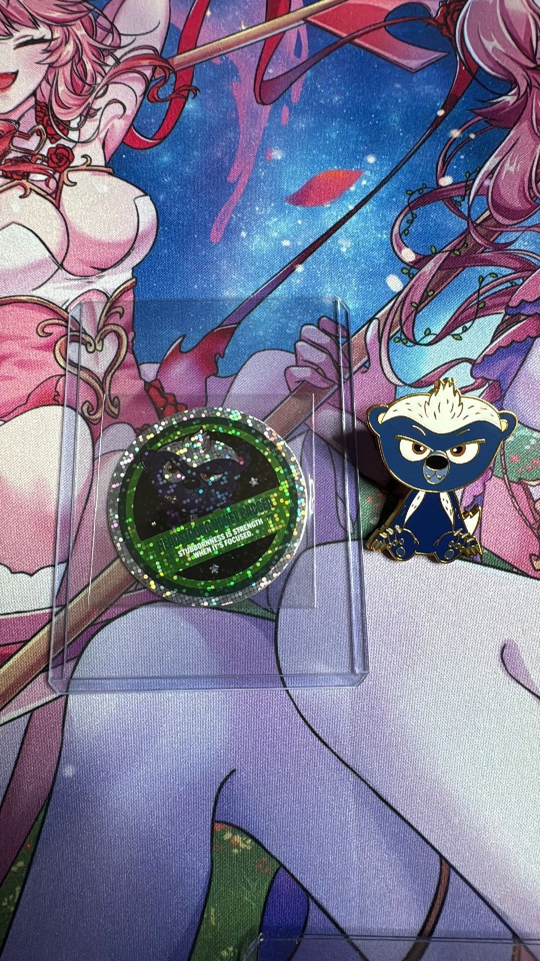 VeeFriends: New Year New You Mystery Collection Pin: Core - Headstrong Honey Badger /399